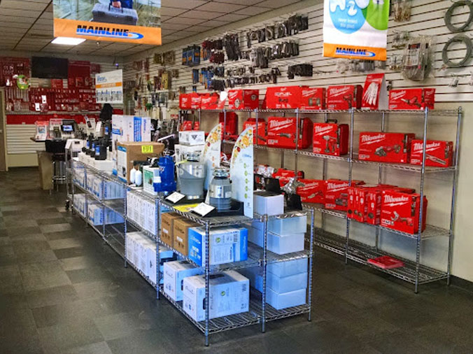 PLumbing Supply Store with Milwaukee Tools - Hajoca Harrisburg